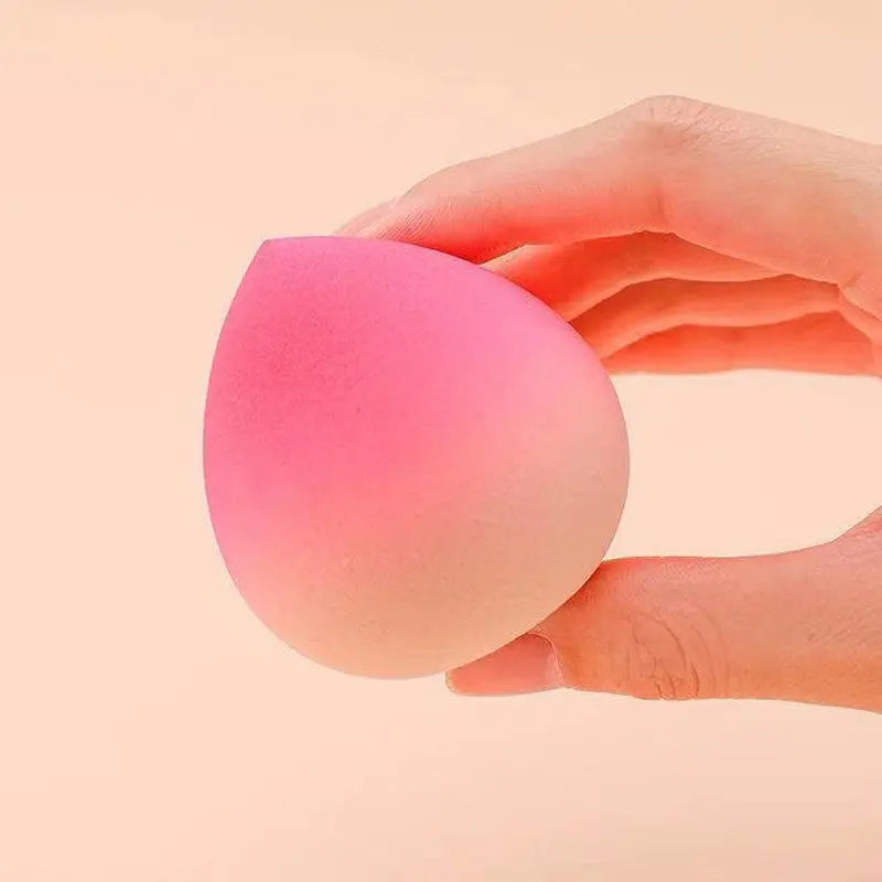 Peach-Shaped Makeup Sponge - Soft Blending Beauty Tool - Velvet vial