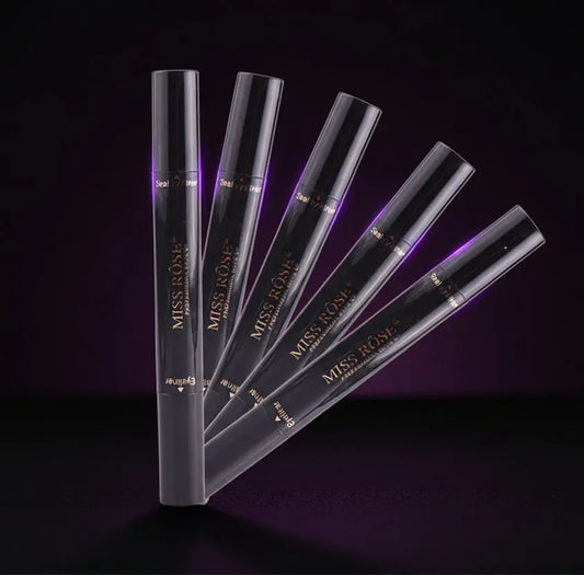 Dual-Tip Waterproof Eyeliner - Precision & Bold Stamp Liner velvet vial