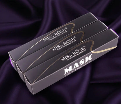 Dual-Tip Waterproof Eyeliner - Precision & Bold Stamp Liner velvet vial