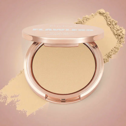 PHOFAY Matte Setting Pressed Powder - Flawless Oil-Control Formula velvet vial