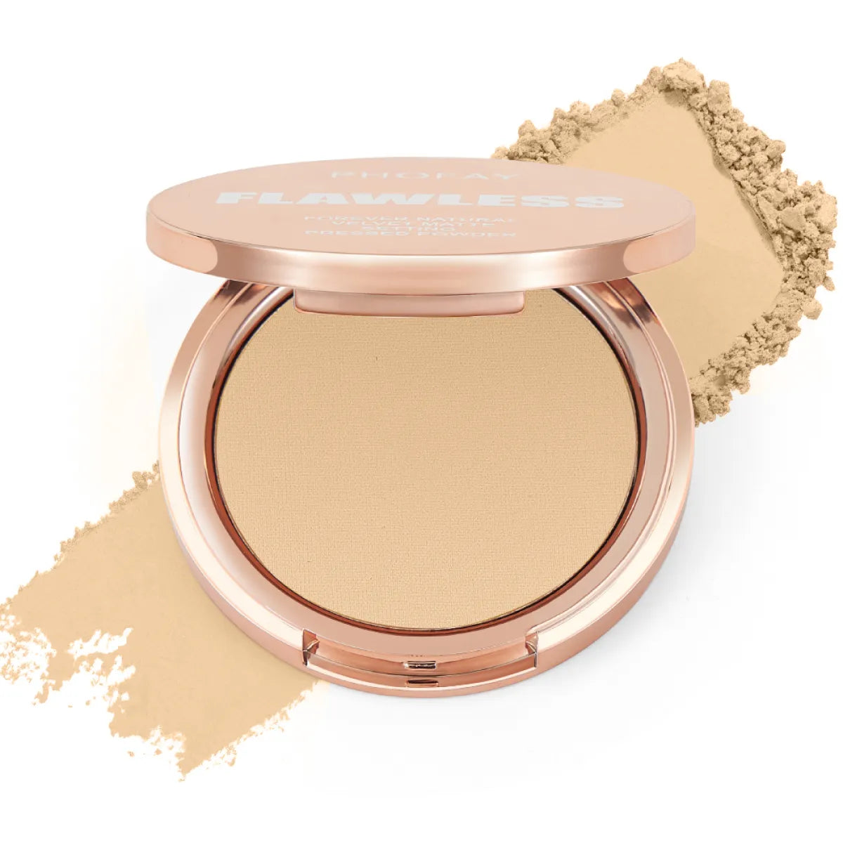 Matte Setting Pressed Powder - Oil-Control Formula
