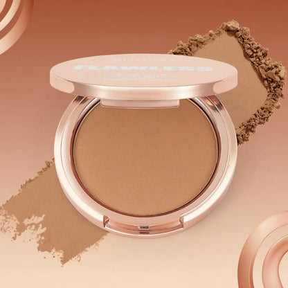 PHOFAY Matte Setting Pressed Powder - Flawless Oil-Control Formula velvet vial