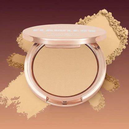 PHOFAY Matte Setting Pressed Powder - Flawless Oil-Control Formula velvet vial