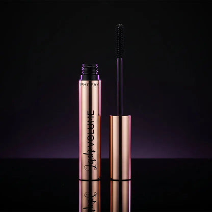 PHOFAY Volumizing Mascara - Dramatic Length & Volume Formula velvet vial