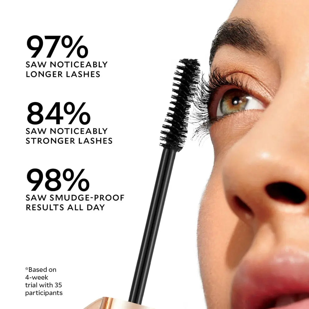 PHOFAY Volumizing Mascara - Dramatic Length & Volume Formula velvet vial