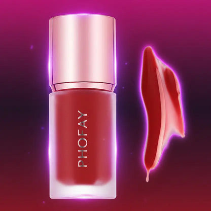 PHOFAY Mousse Liquid Blush - Long-Lasting Matte Formula velvet vial