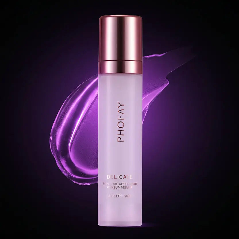 PHOFAY Hydrating Makeup Primer - Lightweight Grip Formula velvet vial