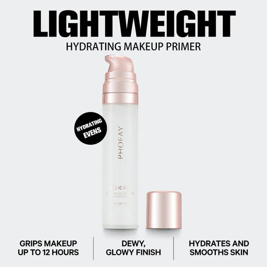 PHOFAY Hydrating Makeup Primer - Lightweight Grip Formula velvet vial