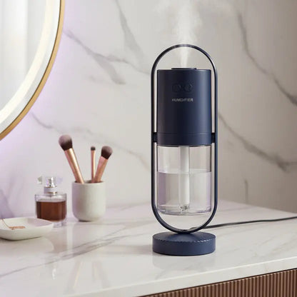 Magic Shadow Projection Humidifier - USB Ultrasonic Mist Maker with Night Light velvet vial