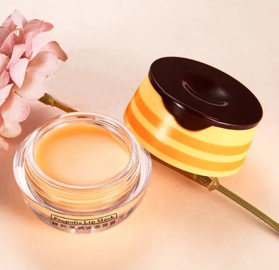 Propolis Honey Lip Mask - Overnight Hydration Treatment velvet vial
