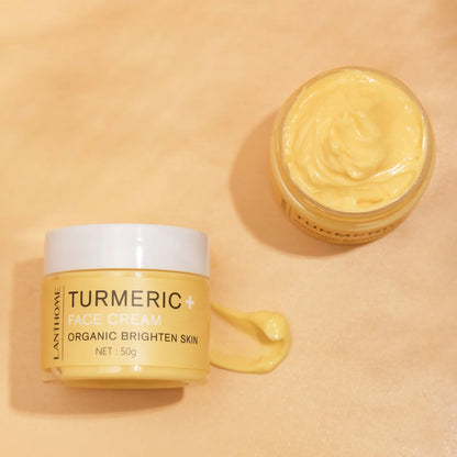 Turmeric Brightening Duo - Essential Oil & Cream velvet vial