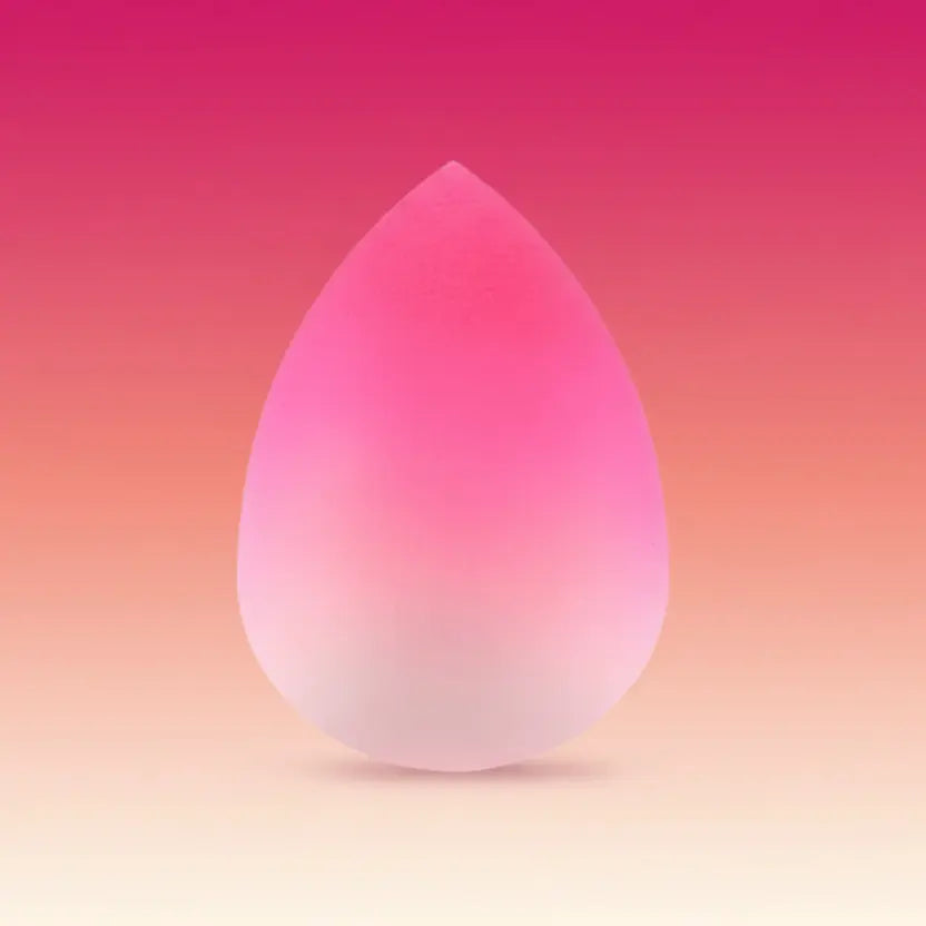 Peach-Shaped Makeup Sponge - Soft Blending Beauty Tool