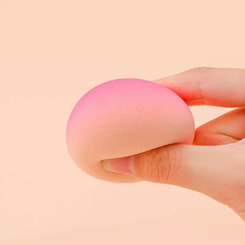 Peach-Shaped Makeup Sponge - Soft Blending Beauty Tool - Velvet vial