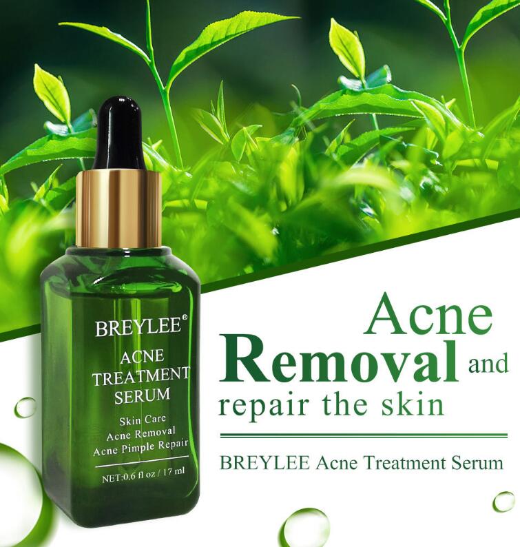 Acne Treatment Serum - Facial Repair Oil with Green Tea & Botanical Extracts velvet vial