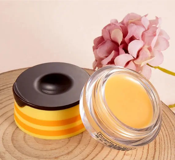Propolis Honey Lip Mask - Overnight Hydration Treatment velvet vial