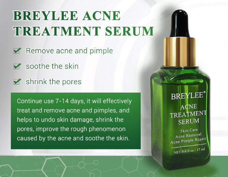 Acne Treatment Serum - Facial Repair Oil with Green Tea & Botanical Extracts velvet vial