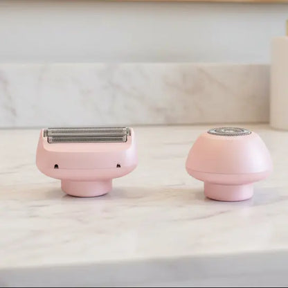 2-in-1 Electric Hair Removal Shaver - Painless USB Rechargeable Trimmer velvet vial