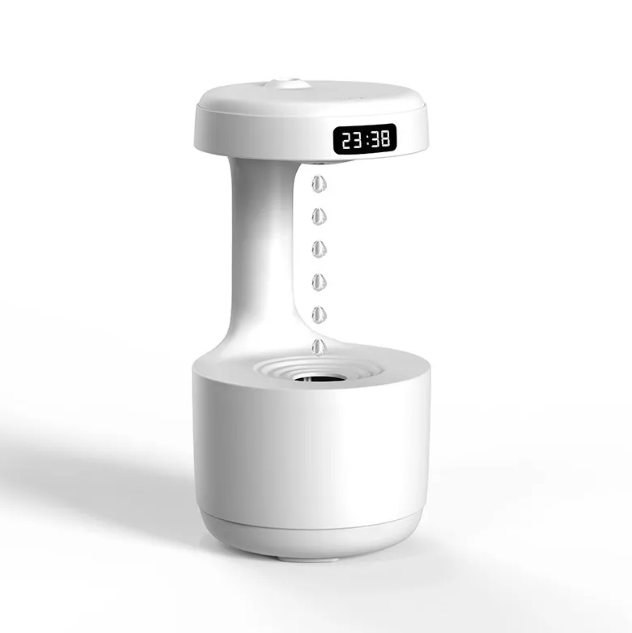 Humidificador levitante antigravedad: tecnología de gotas de agua silenciosa