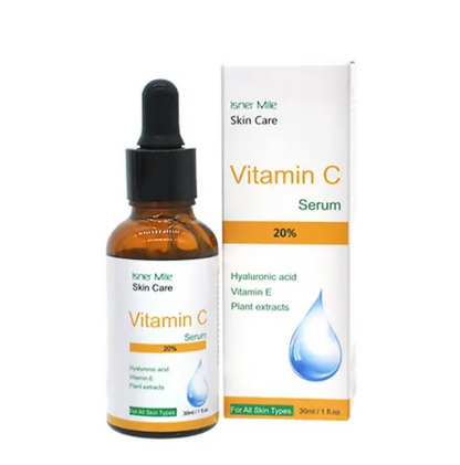 Vitamin C Brightening Serum - With Vitamin E & Hyaluronic Acid