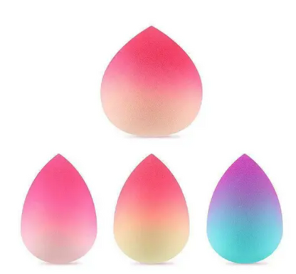 Peach-Shaped Makeup Sponge - Soft Blending Beauty Tool