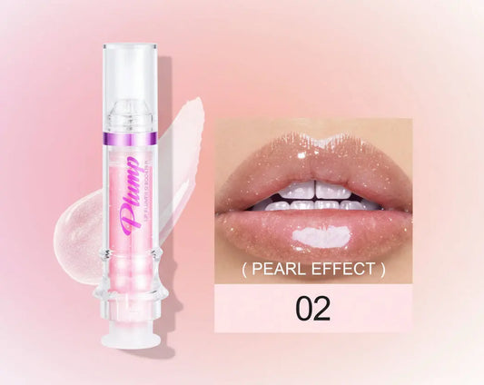 Lip Plumping Gloss - Spicy Honey Mirror Shine Liquid Lipstick velvet vial