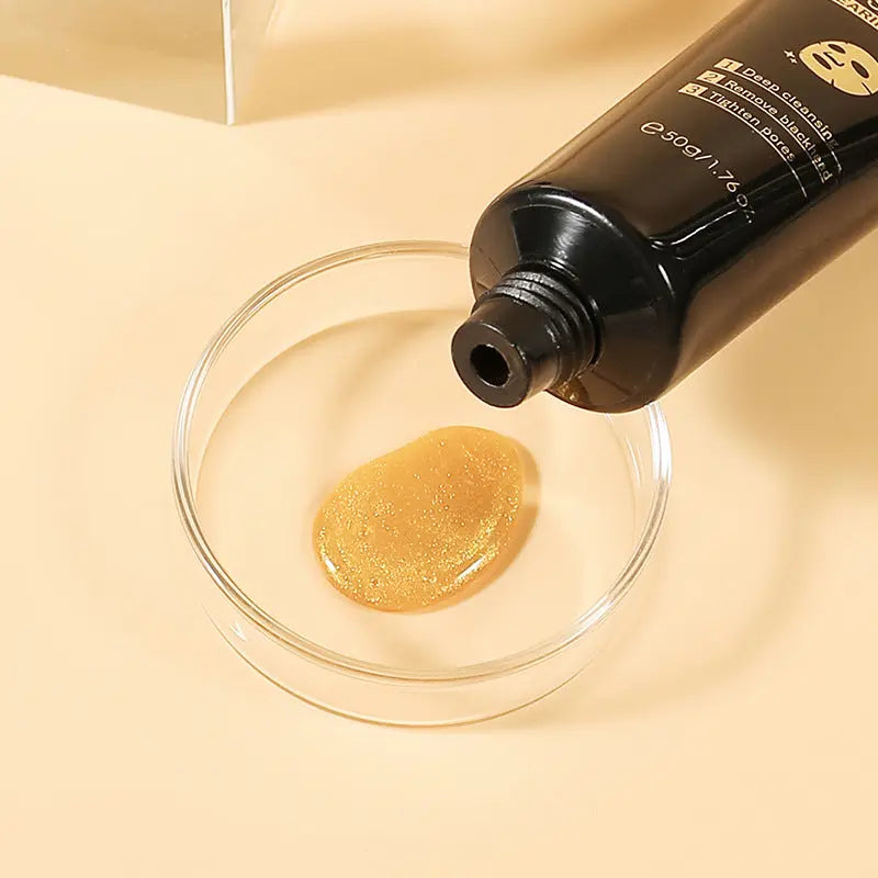 Gold Foil Snail Peel-Off Mask - Hydrating & Rejuvenating Treatment velvet vial
