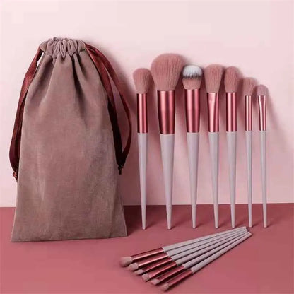 Professional Makeup Brush Set - 13-Piece Complete Collection