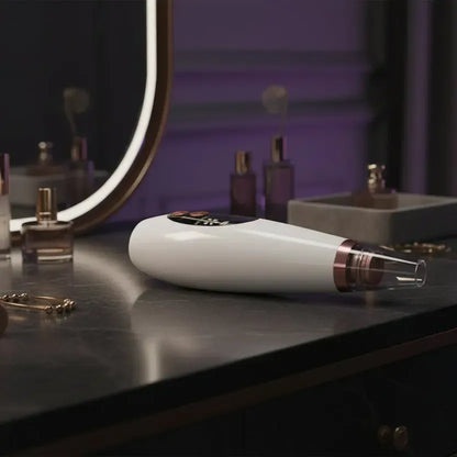 Pack profesional de removedor de puntos negros y vaporizador facial de regalo - Tecnología de succión microcristalina