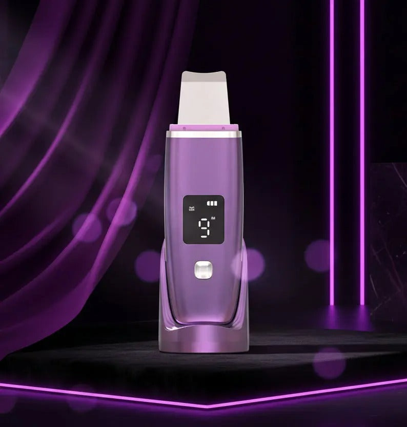 Ultrasonic Skin Scrubber - Deep Pore Cleansing & Exfoliation Tool