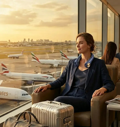 Bladeless Neck Fan — Hands-Free Portable Cooler with Rechargeable Battery