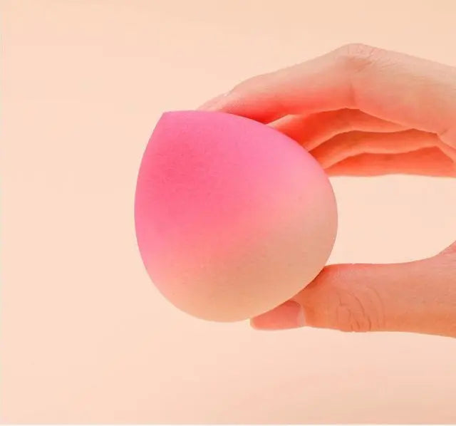 Peach-Shaped Makeup Sponge - Soft Blending Beauty Tool - Velvet vial