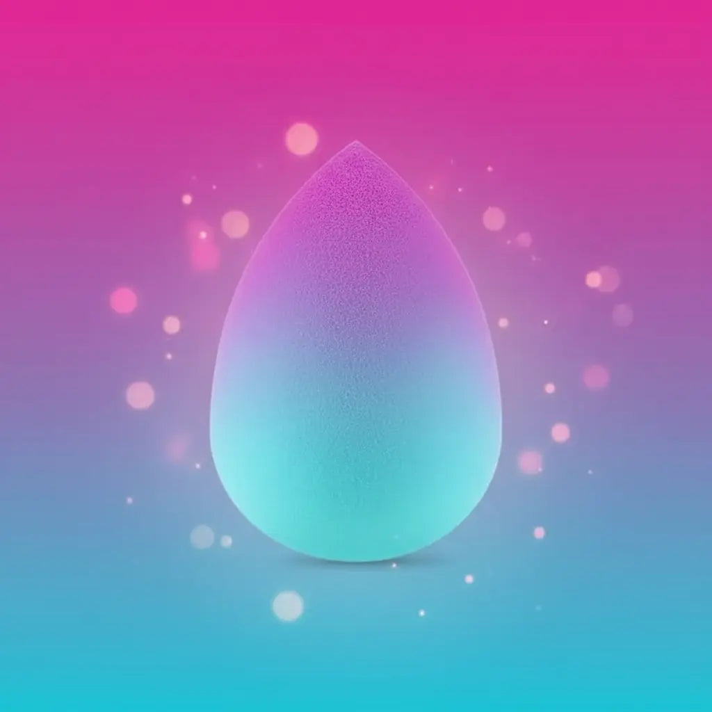 Peach-Shaped Makeup Sponge - Soft Blending Beauty Tool