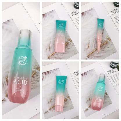 Hyaluronic Acid Complete Skincare Set - 6-Piece Hydration Collection velvet vial