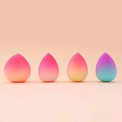 Peach-Shaped Makeup Sponge - Soft Blending Beauty Tool - Velvet vial