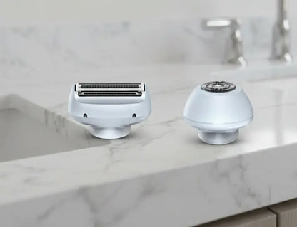 2-in-1 Electric Hair Removal Shaver - Painless USB Rechargeable Trimmer velvet vial