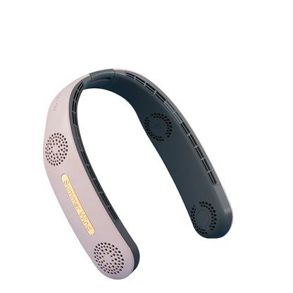 Neck fan on white background