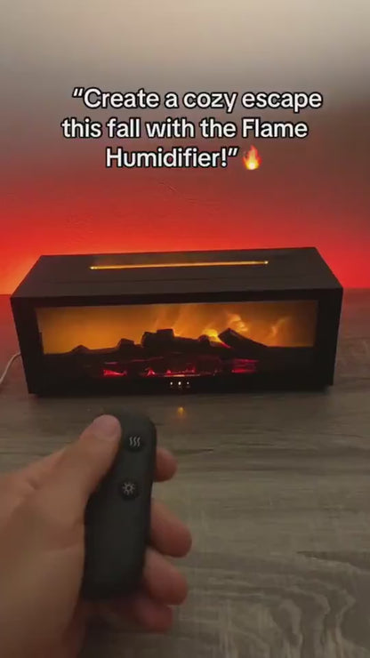 Flame Aromatherapy Diffuser - Essential Oil Humidifier